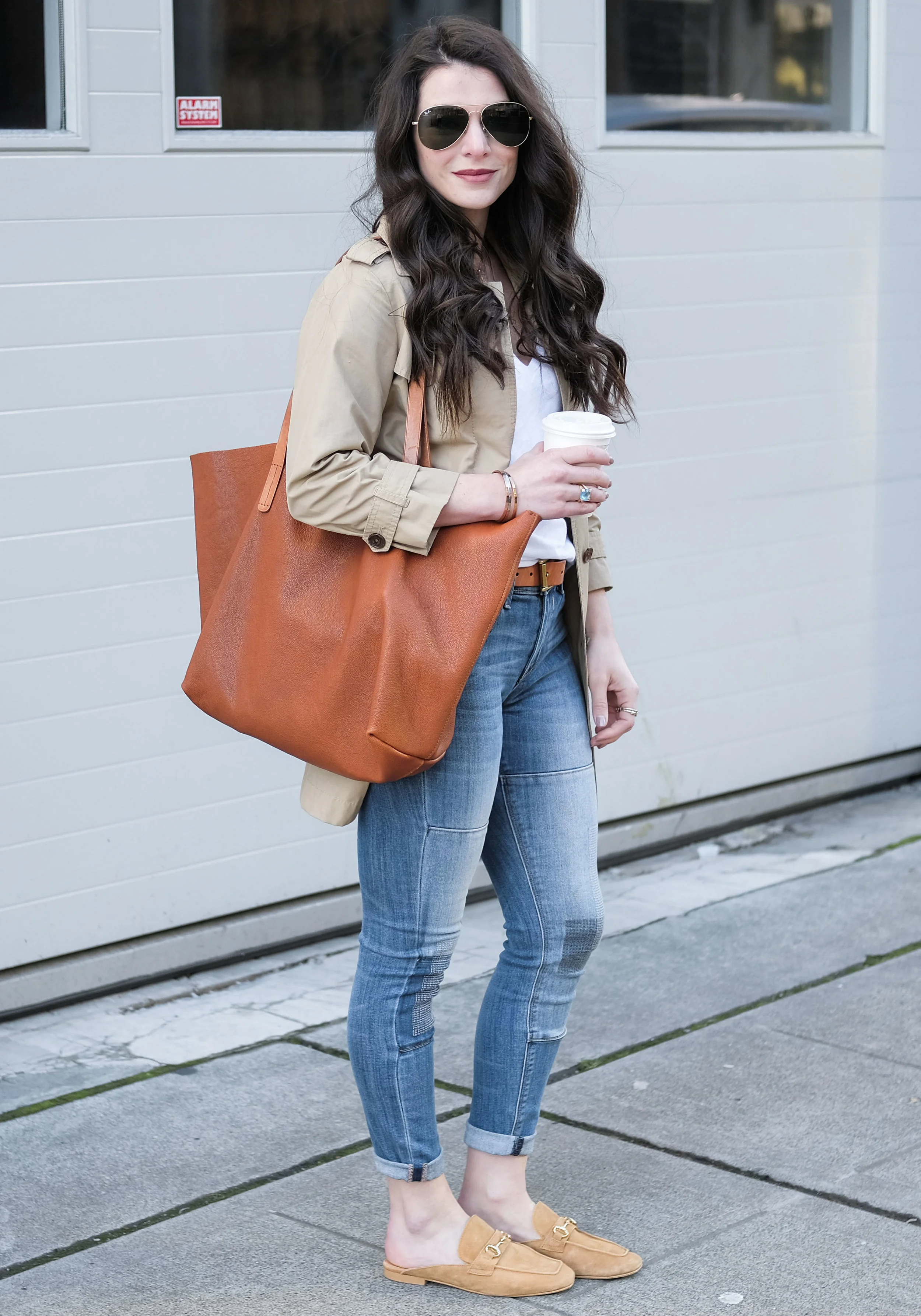 Backless loafers outfit sale